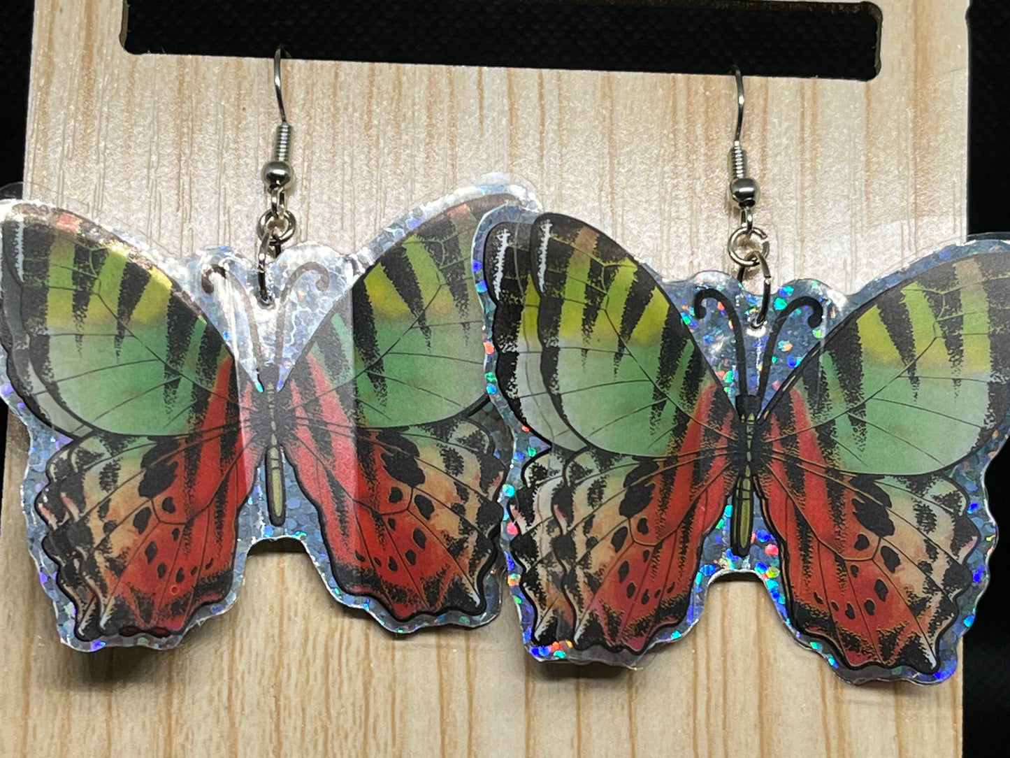 Butterfly earrings E278