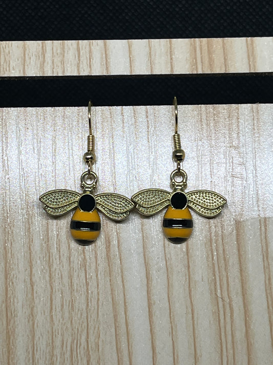 Bee earrings E282