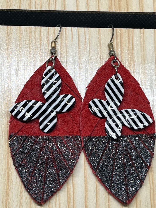 Butterfly earrings E232