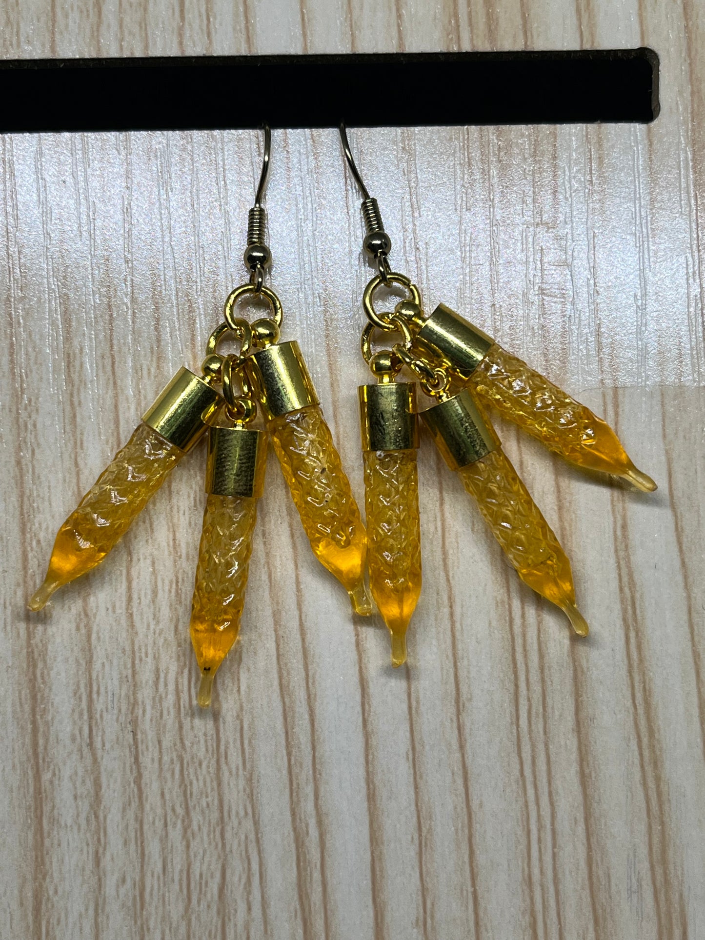 Christmas light earrings C140
