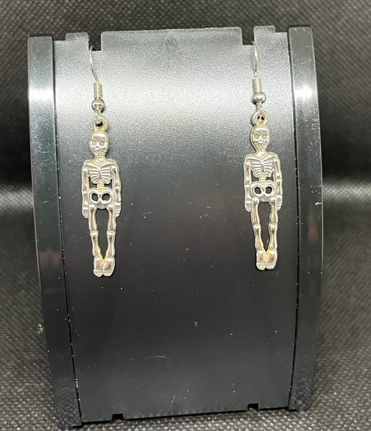 Skeleton earrings H75