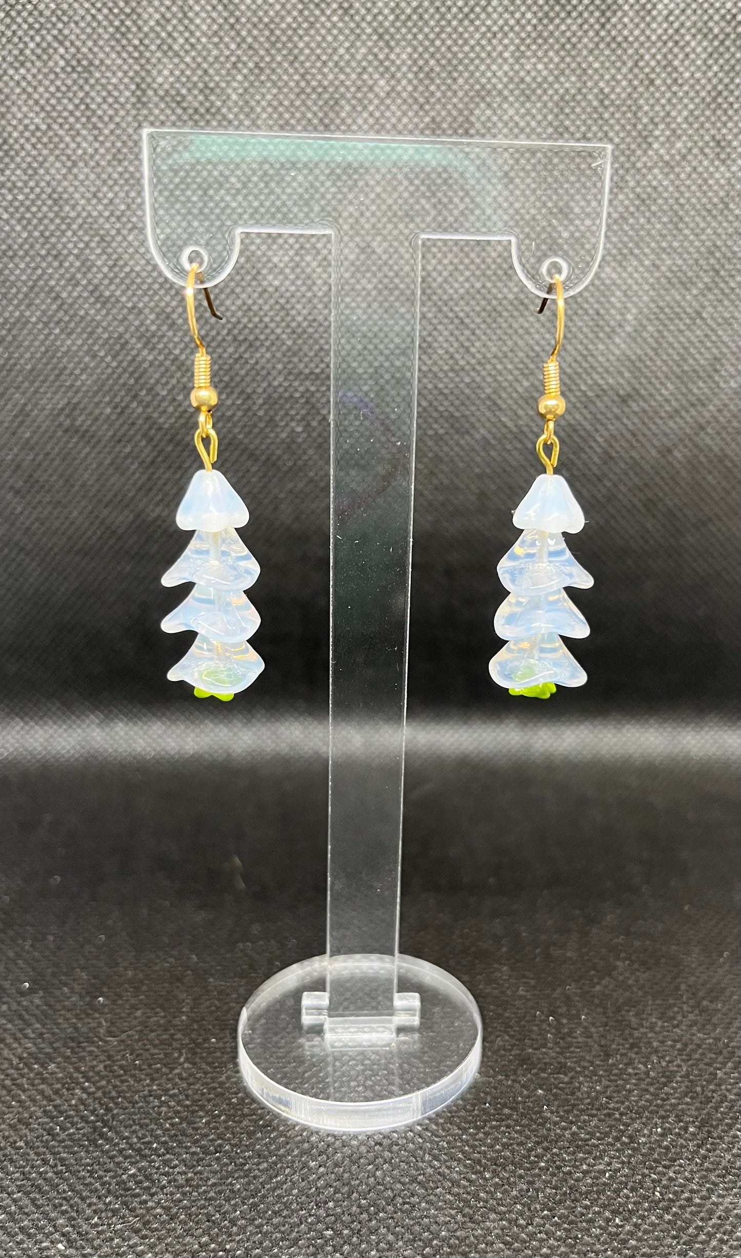 Christmas tree earrings C1