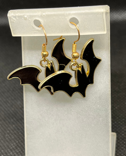 Bat earrings H43
