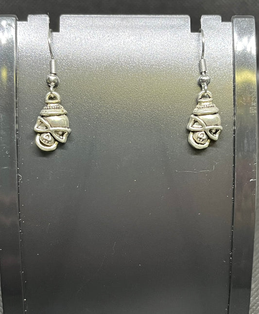 Skull earrings H78