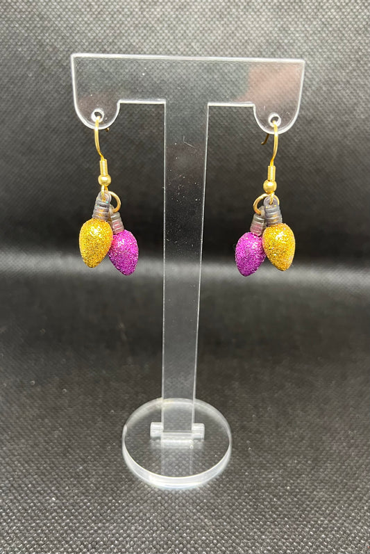 Christmas light earringsC43