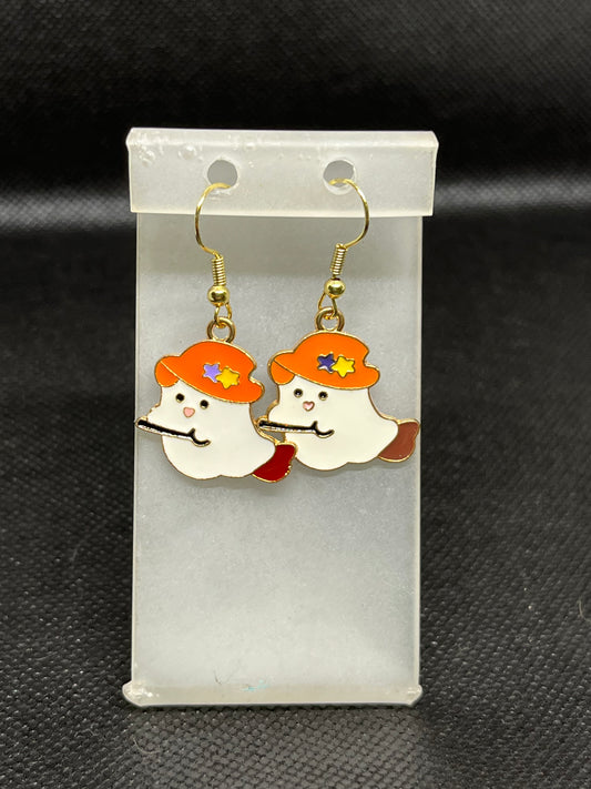 Ghost earrings H105