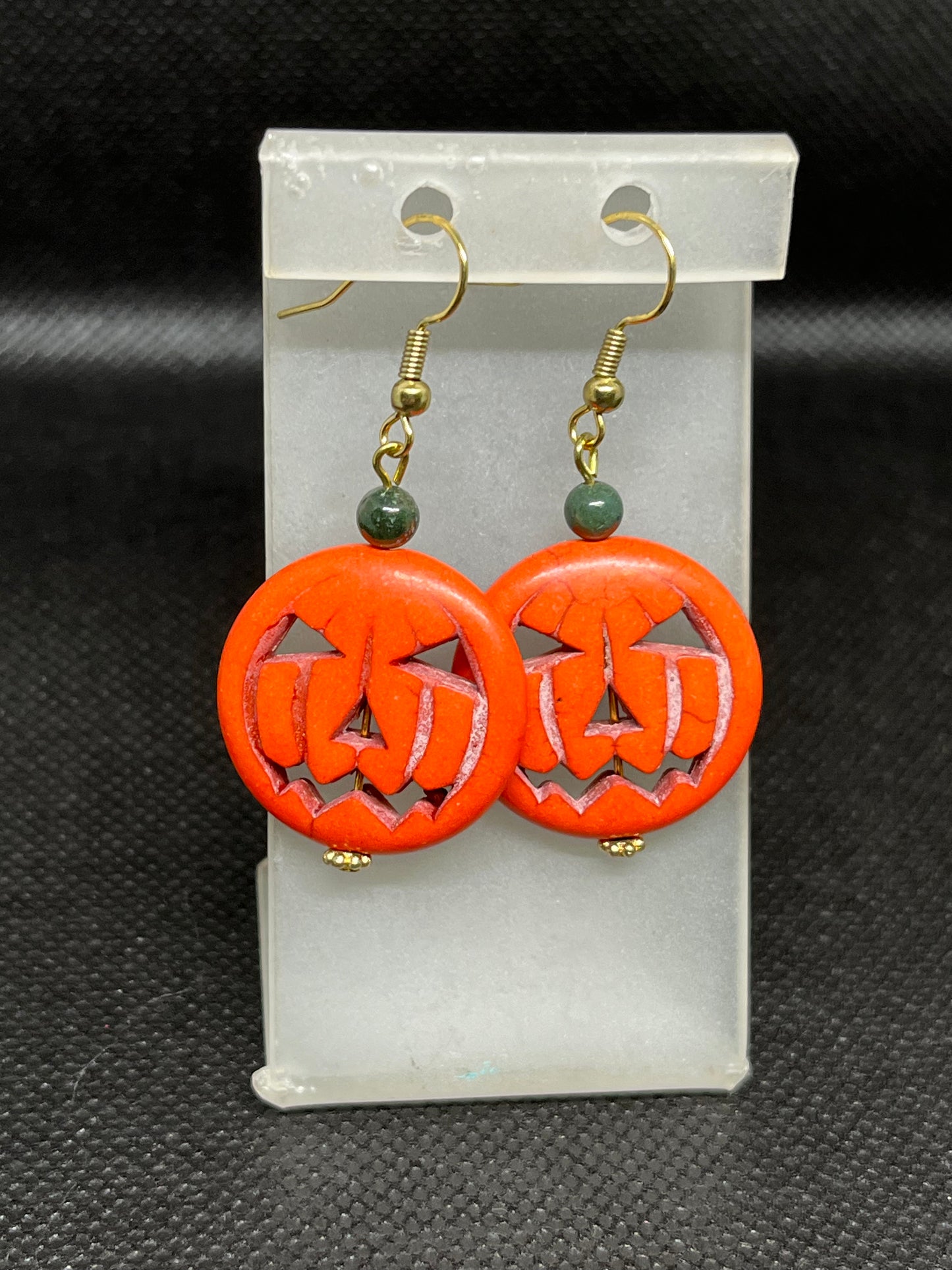 Pumpkin earrings H21