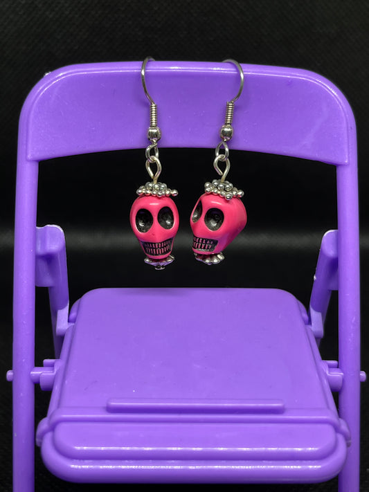 Skull earrings H55
