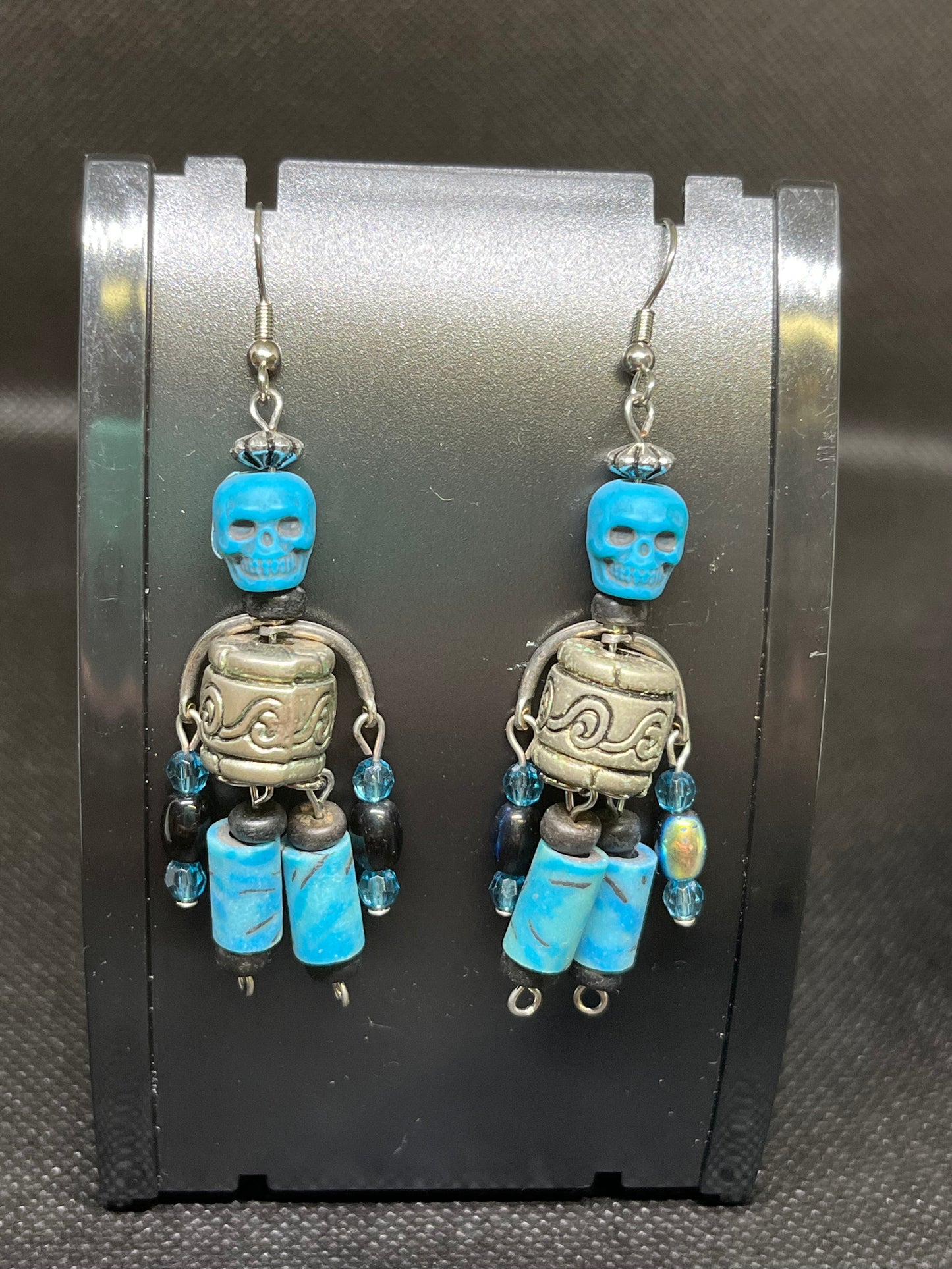 Skeleton earrings H143