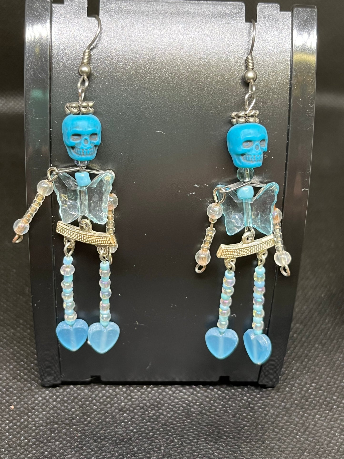 Skeleton earrings H144