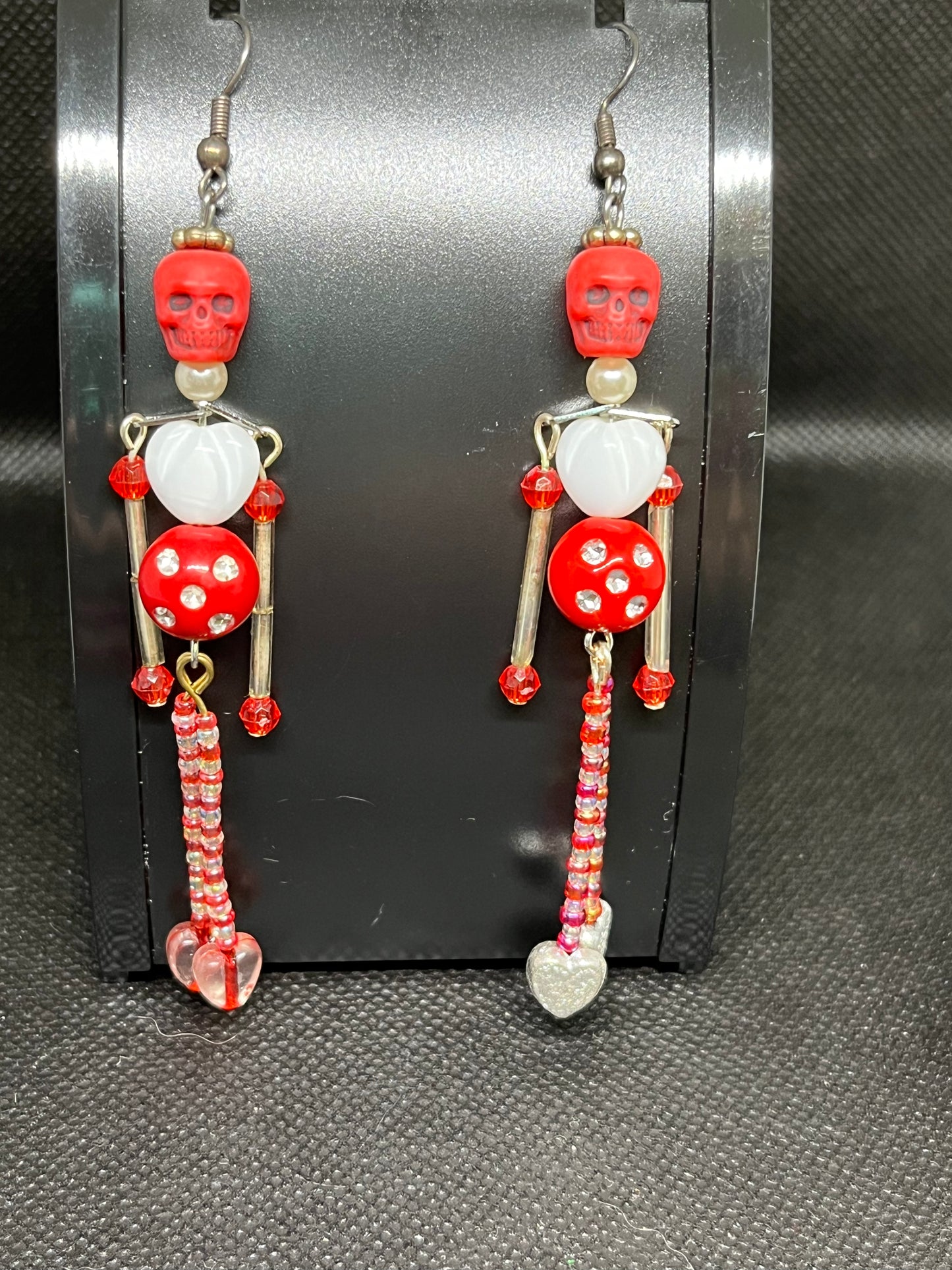 Skeleton earrings H136