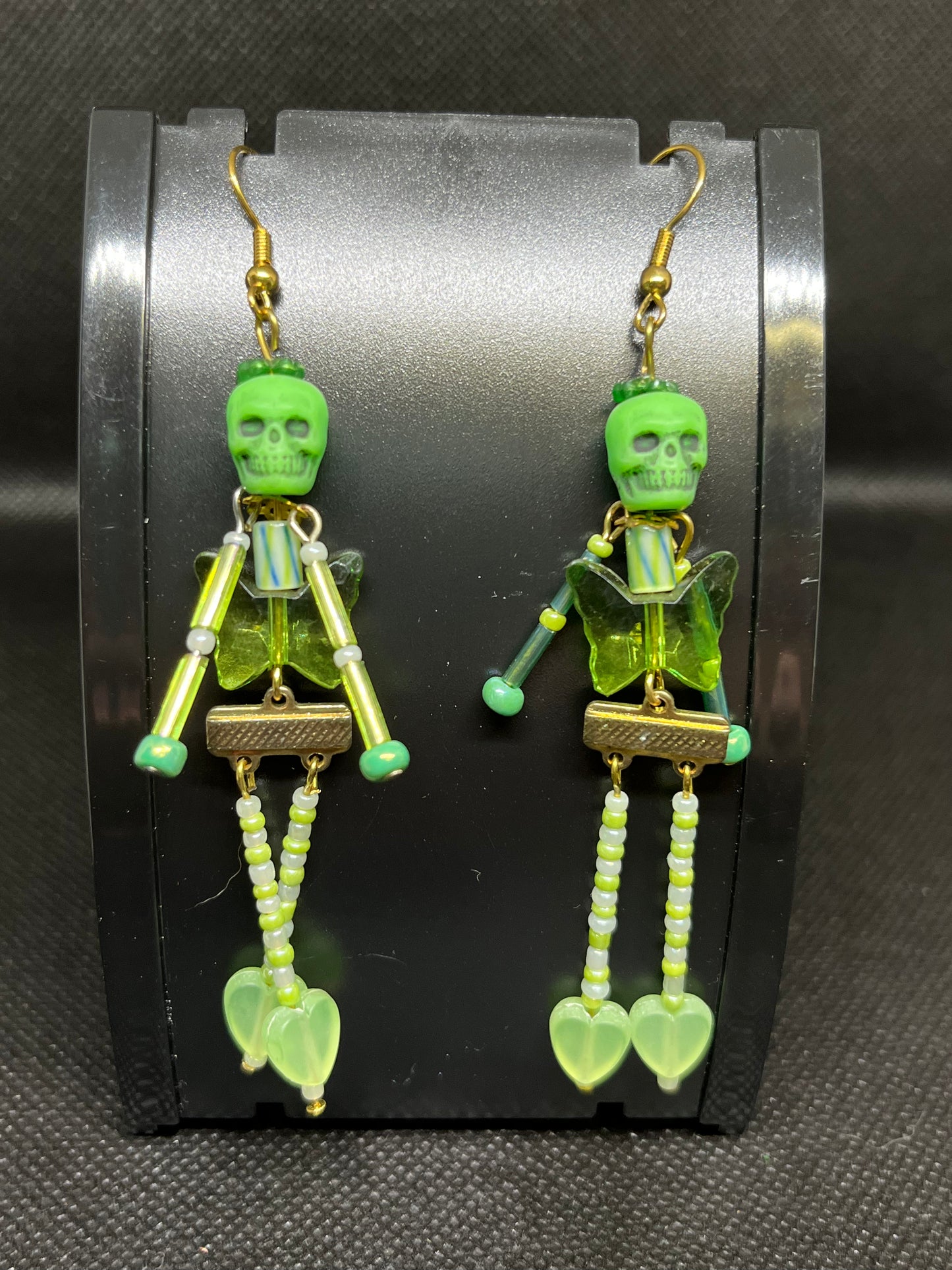 Skeleton earrings H126