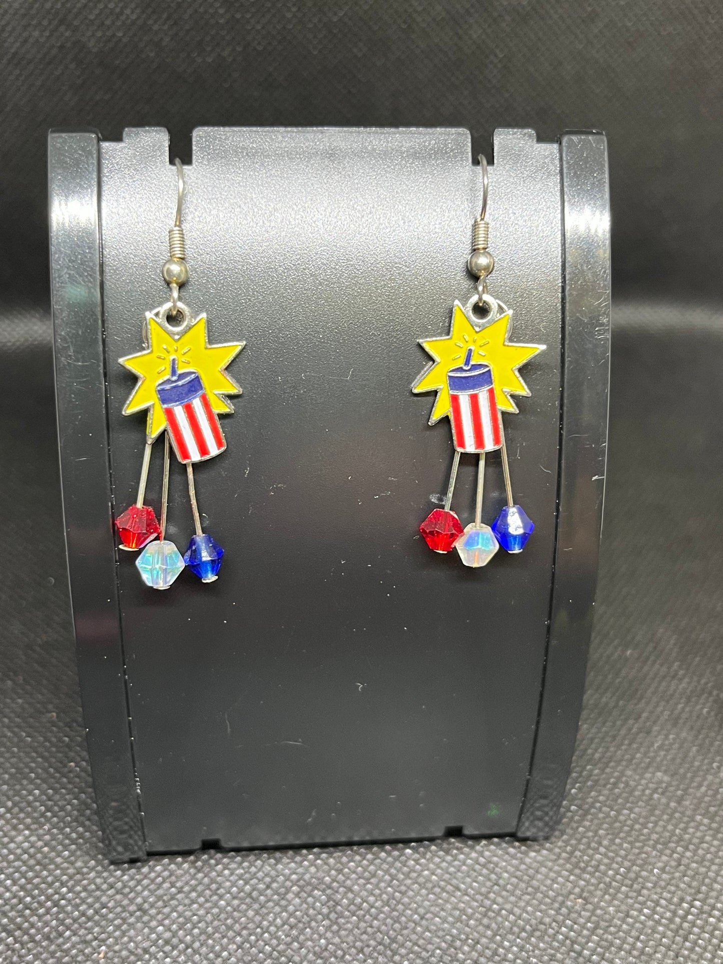 Firecracker earrings J8