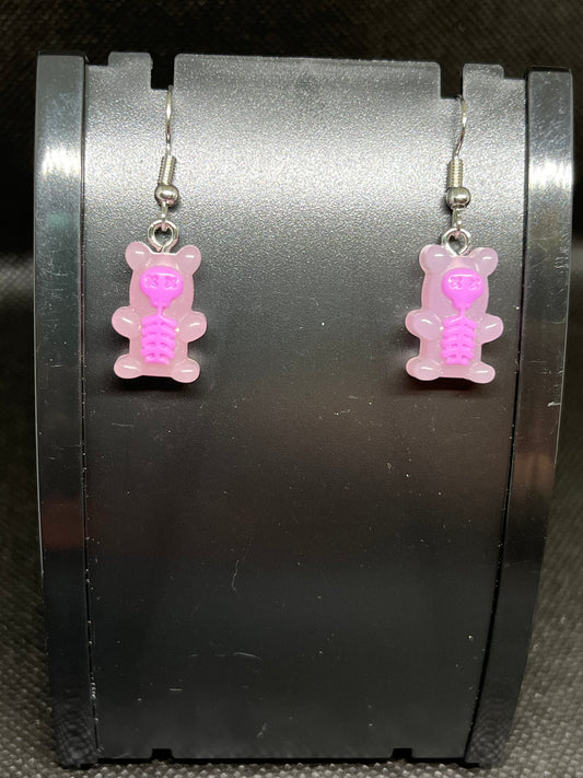 Scary bear earrings H92