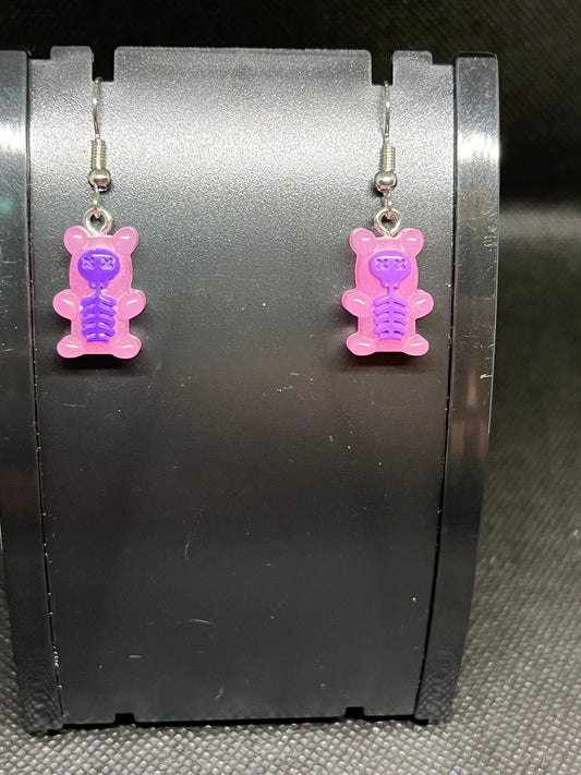 Scary bear earrings H89