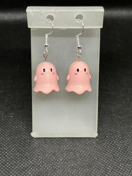 Ghost earrings H109