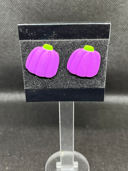 Pumpkin earrings H240
