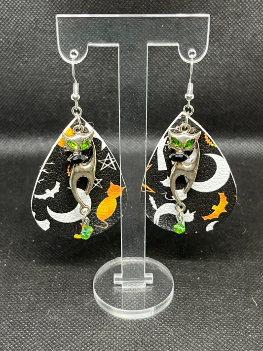 Cat earrings H155