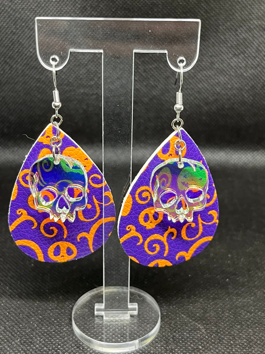 Skull earrings H151