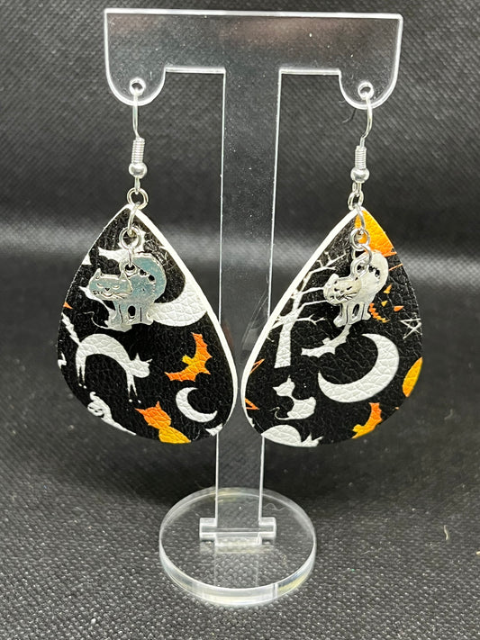 Cat earrings H154