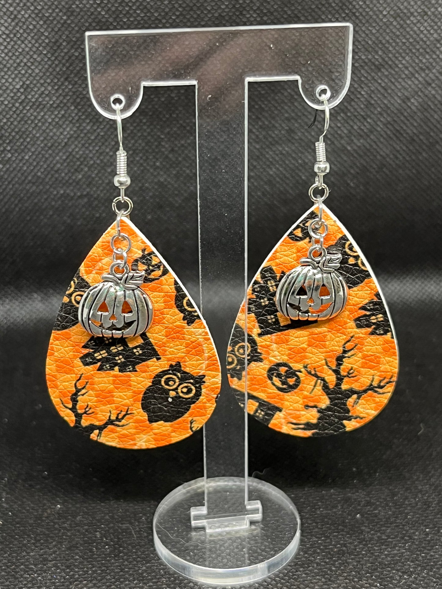 Pumpkin earrings H153