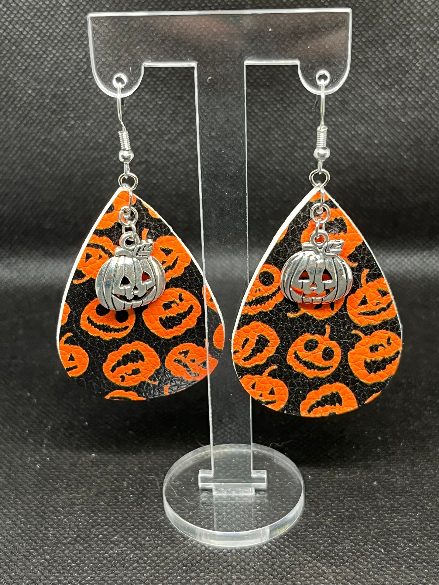 Pumpkin earrings H160