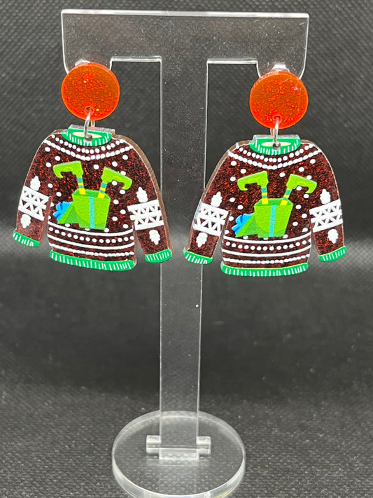 Elf sweater earrings C129